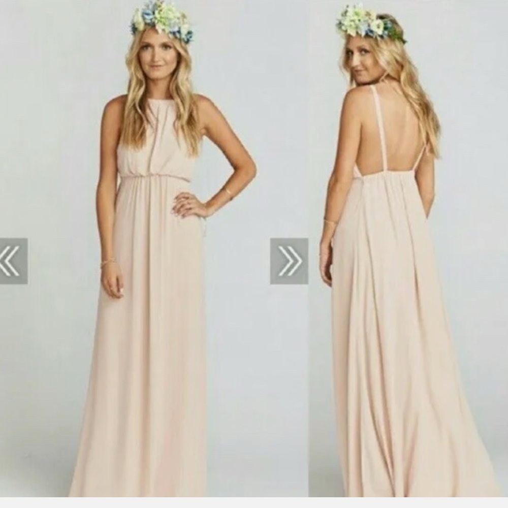 Show Me Your MuMu Soft Cream Maxi Dress - Picture 4 of 6